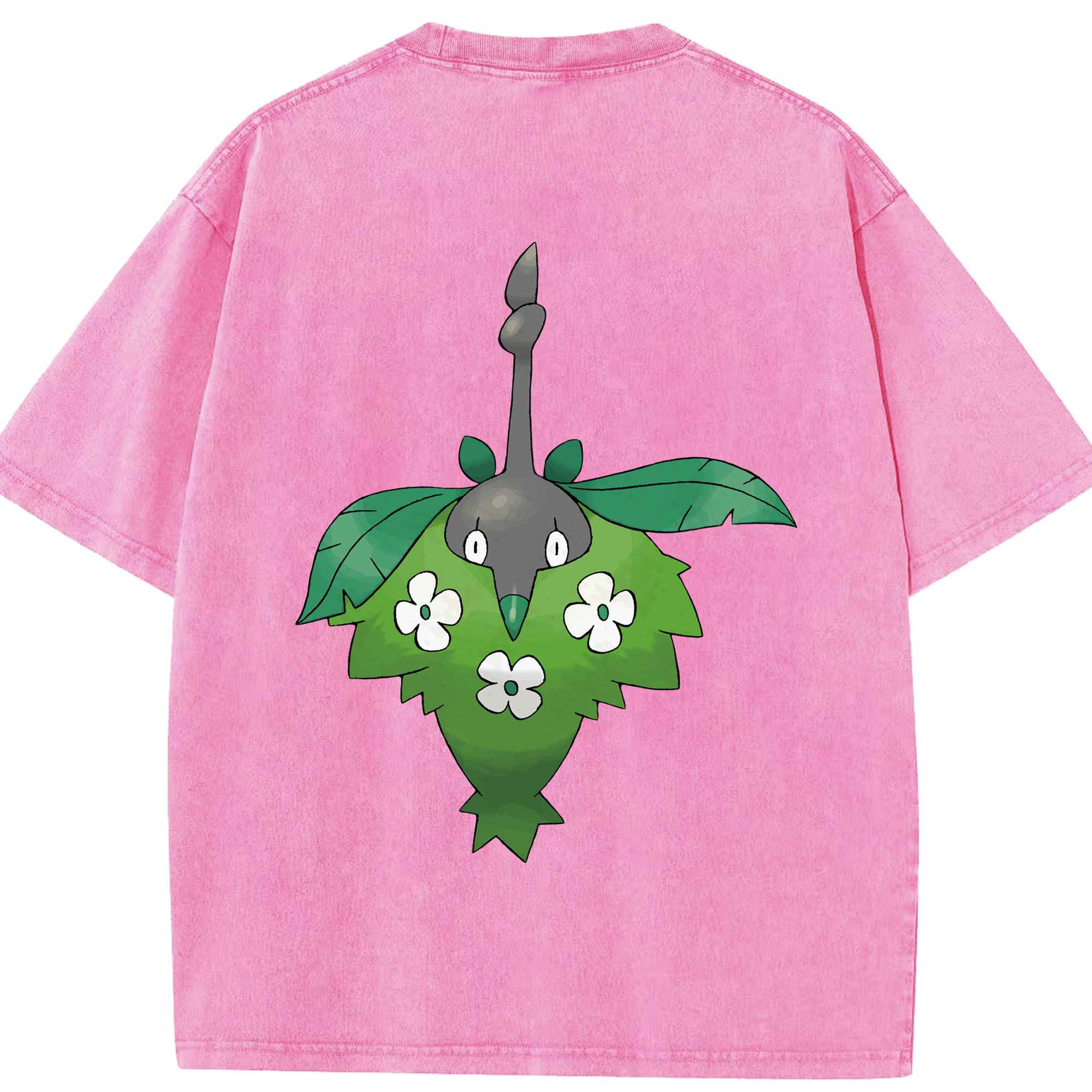 （画像用） ポケットモンスター Pokémon 綿100% ヴィンテージ風 半袖Tシャツ（背面プリント）